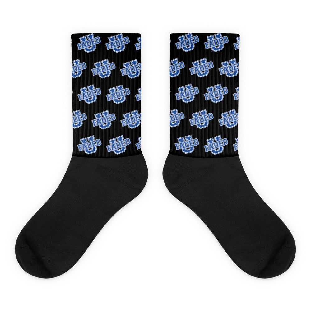 FADED U New Logo Socks