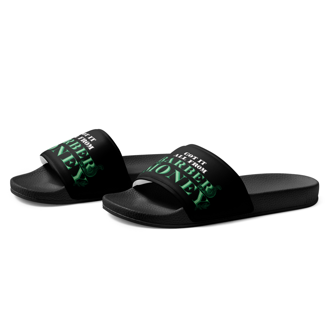 Got It All From Barber Money Men’s slides