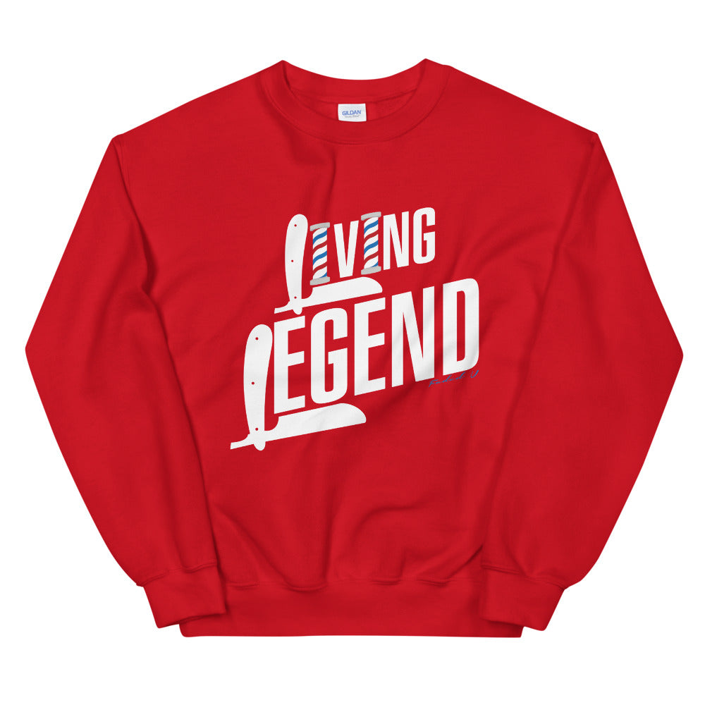 Living Legend (White) Sweatshirt – FADED U